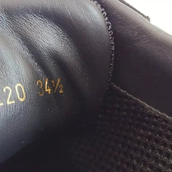 100% Authentic LOUIS VUITTON Run Away Sneaker Noir Women's Sneakers 692-101824 - Picture 6 of 6